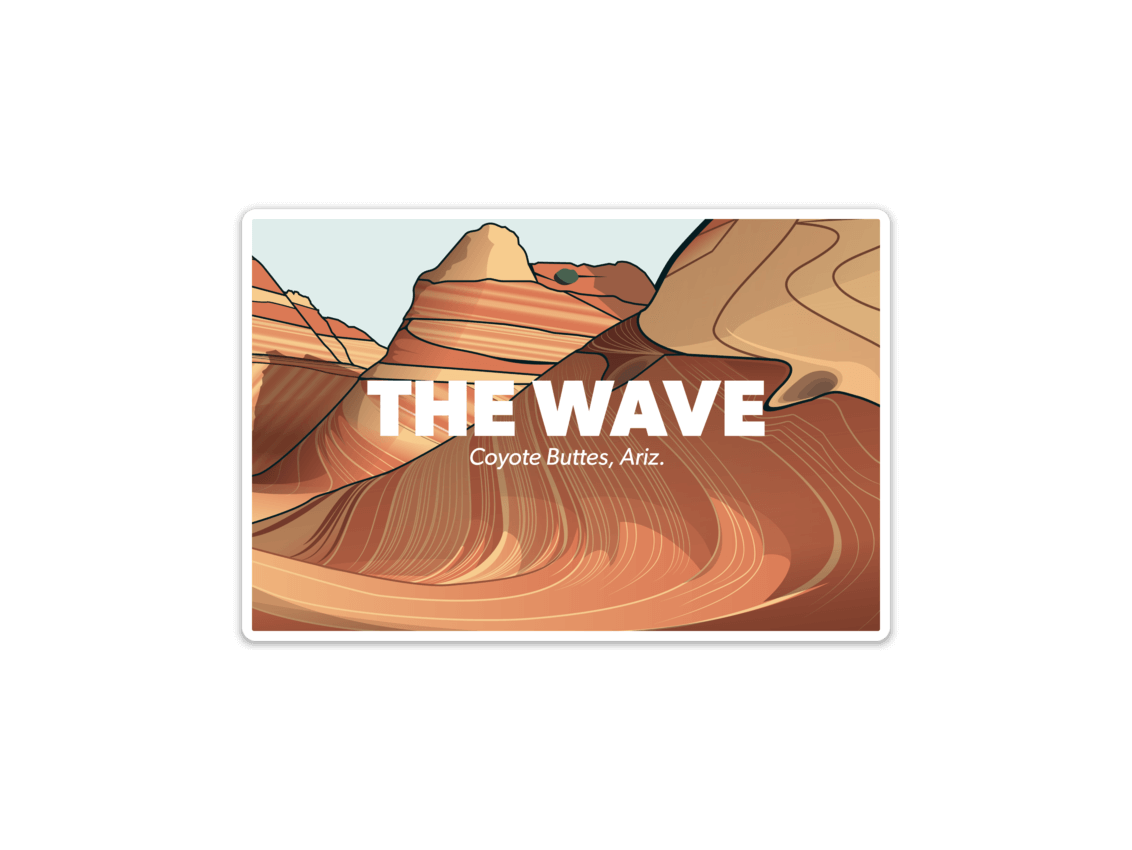 The Wave Sticker