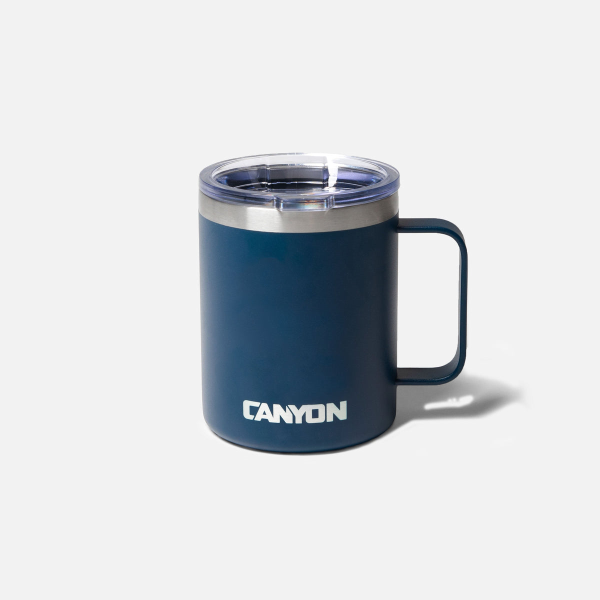 Mug 12oz Navy Blue Drinkware 0000_Blue_front