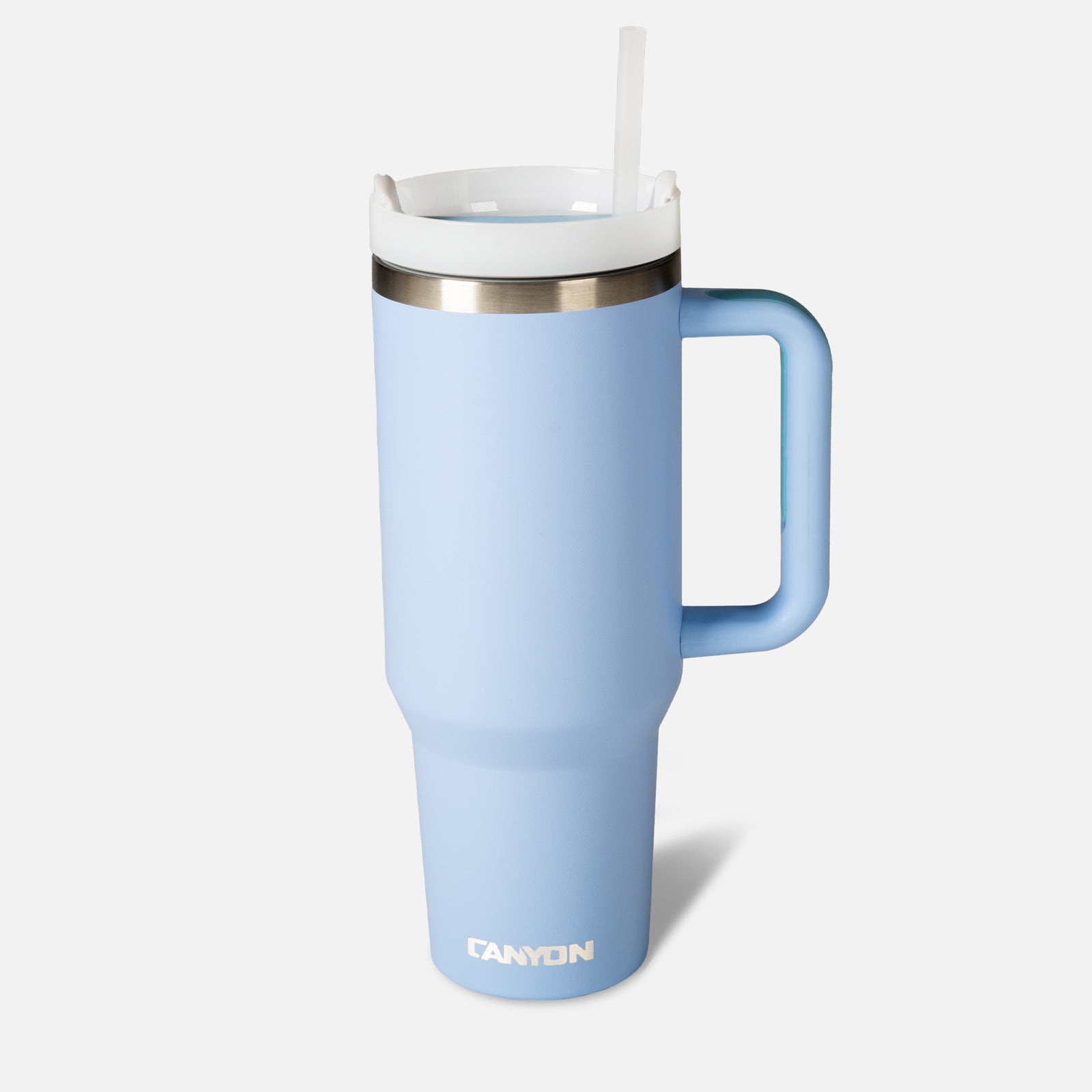 Handle Tumbler 40oz Celeste Blue Drinkware BabyBlue_Front_ecb6d39e-4ab2-4f2e-a0e1-595e8a49da55