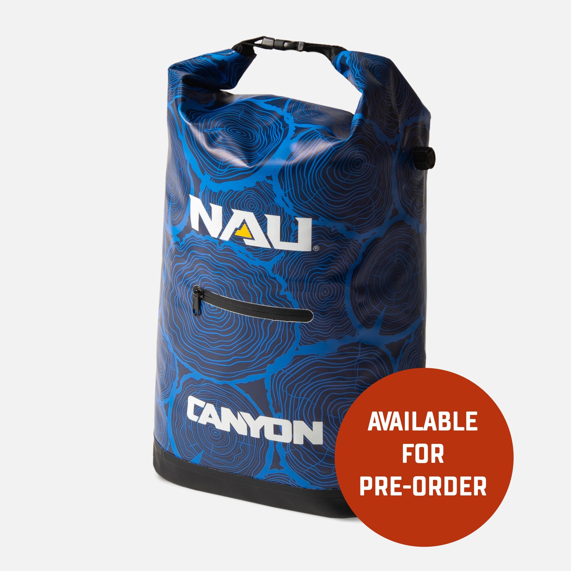 NAU Coulee Backpack Cooler PRE-ORDER Navy Blue Daytrip COU10NAB_Perspective_Closed_PreSale_4f502ef3-3c7a-4ba0-8deb-283716e2b7e4