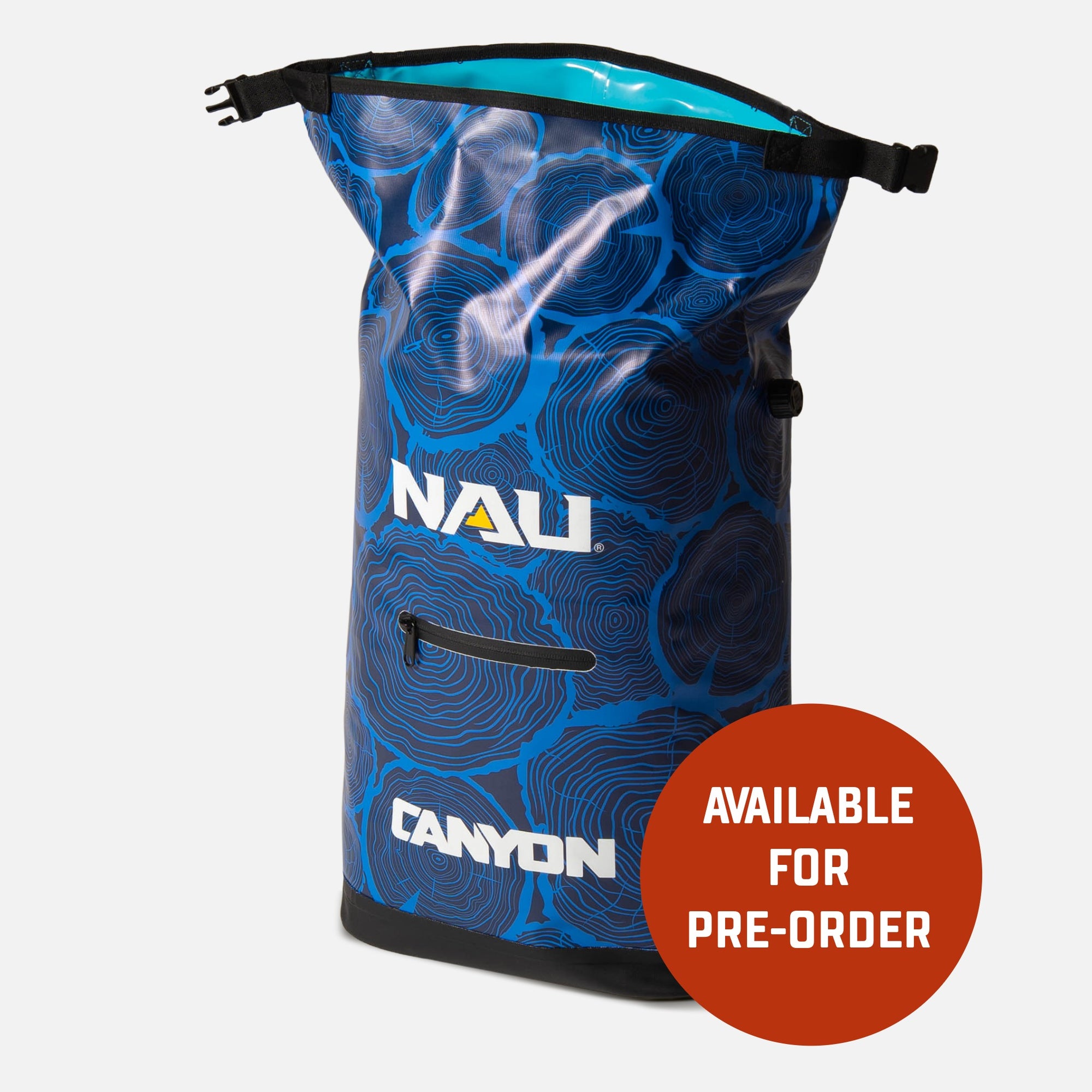 NAU Coulee Backpack Cooler PRE-ORDER Navy Blue Daytrip COU10NAB_Perspective_Closed_PreSale_4f502ef3-3c7a-4ba0-8deb-283716e2b7e4