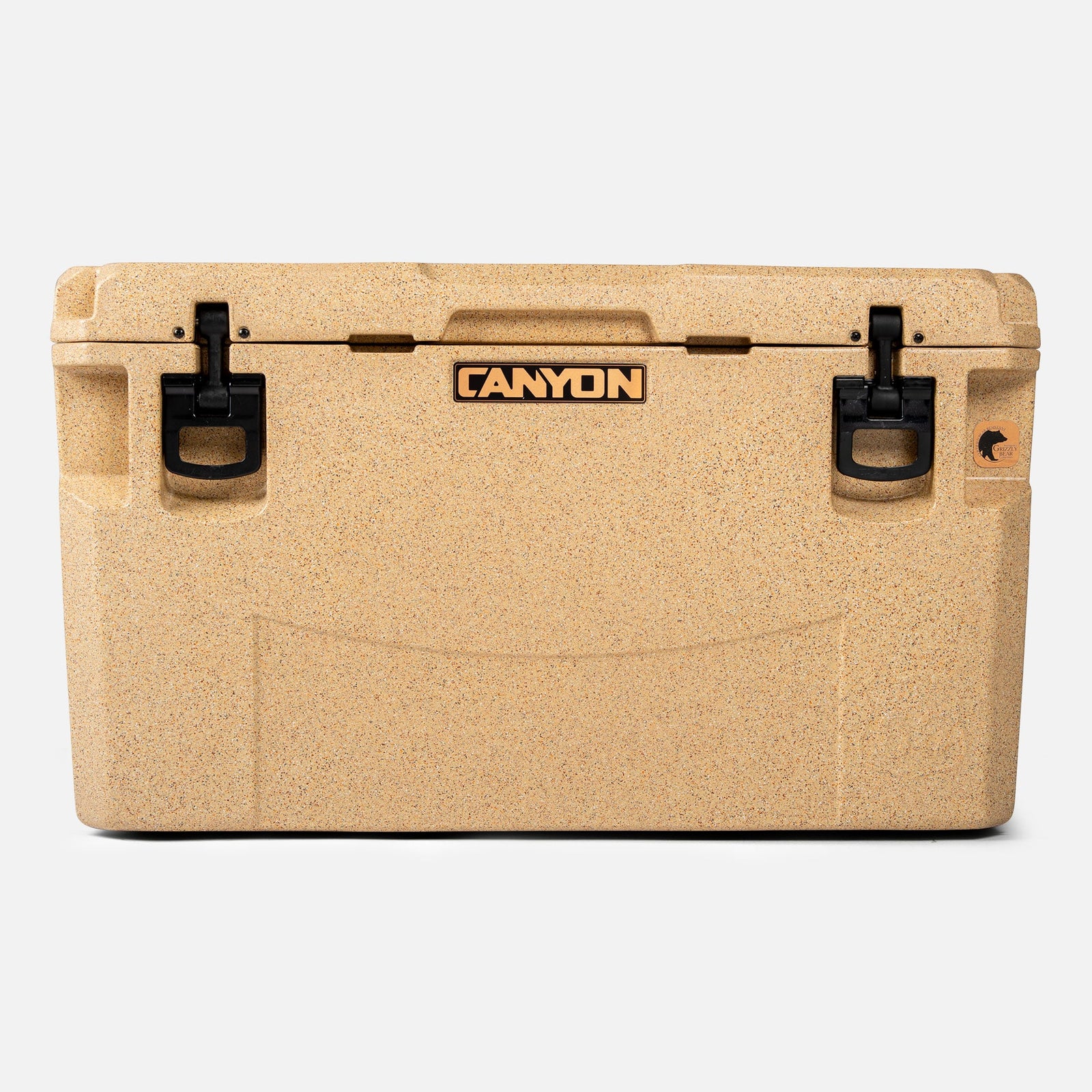 PRO 65 Quart Cooler Sandstone Multi-day Canyon_Coolers_Pro_65_Sandstone_Closed_Perspective-min