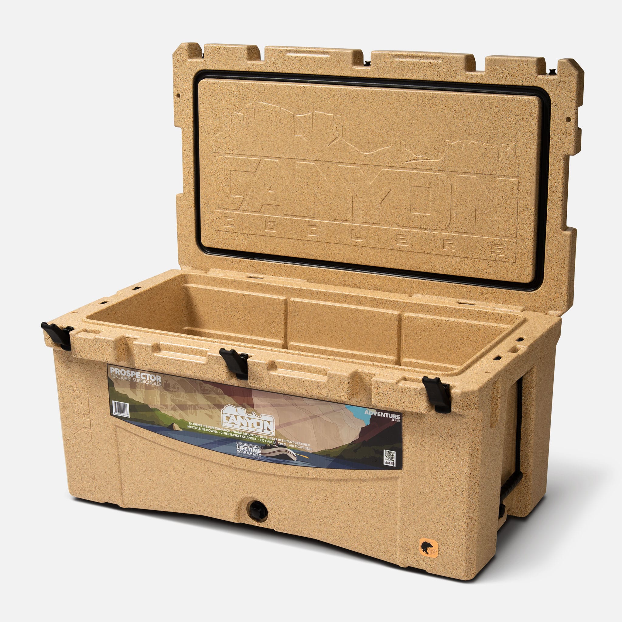 Prospector 103 Quart Hard Cooler - Canyon Coolers