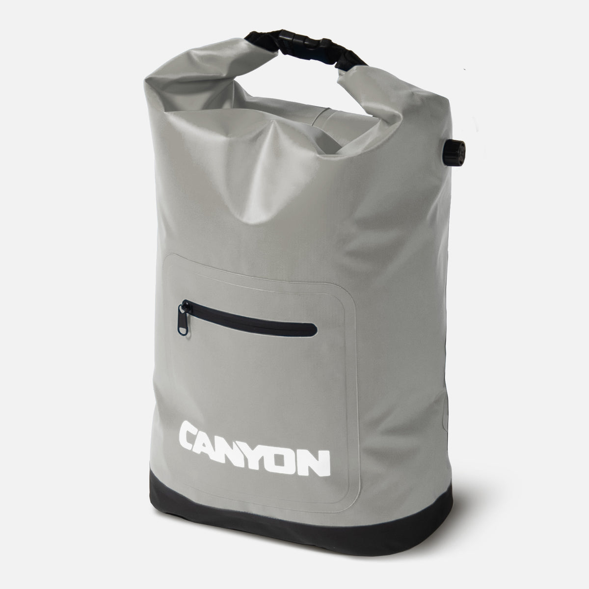 Coulee- Backpack Cooler Charcoal Daytrip Coulee_Charcoal_Perspective_Closed