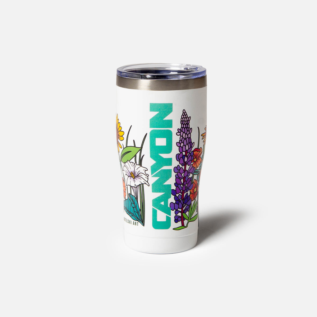 Artist Series Tumbler - 20oz/Wild Flower