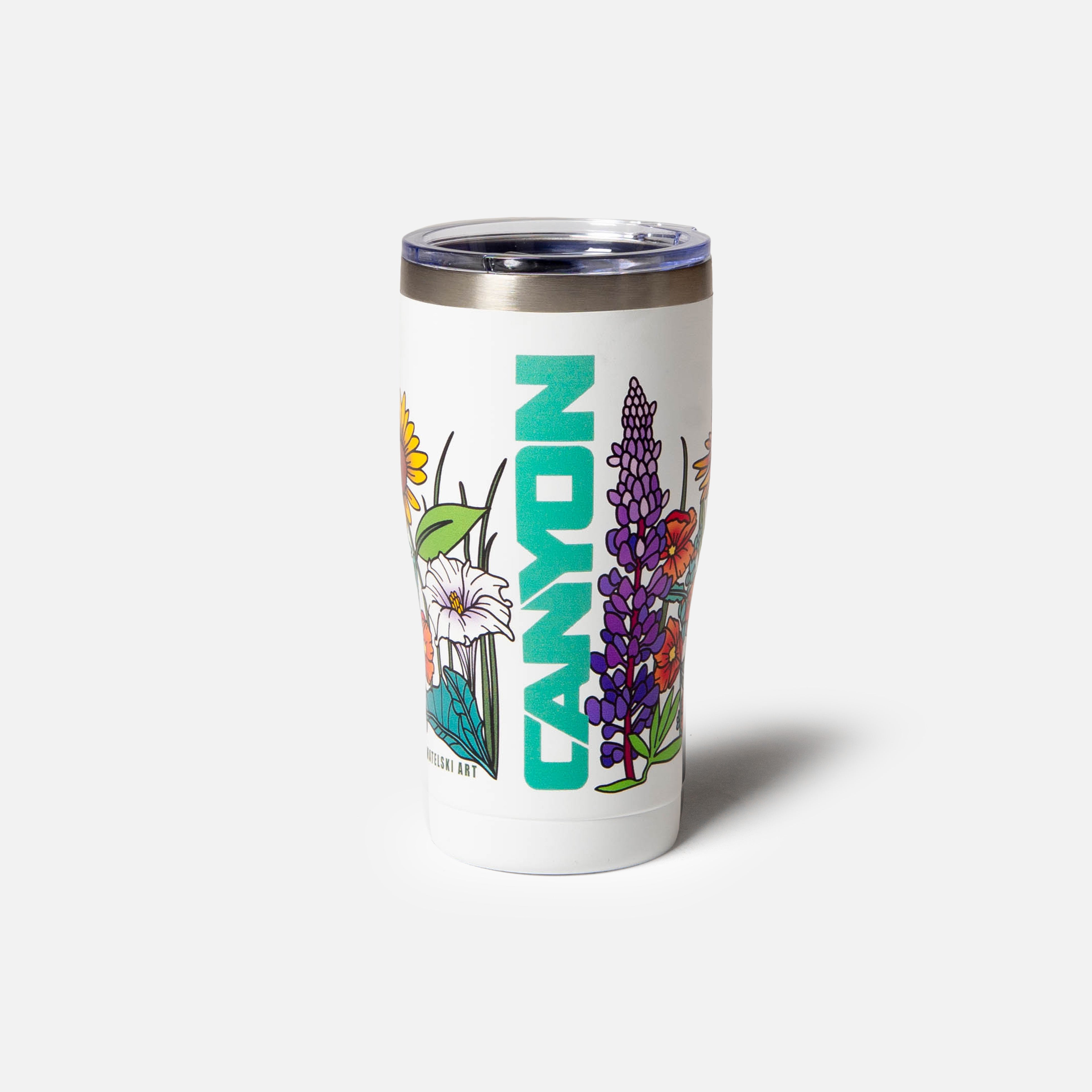 Artist Series Tumbler - 20oz/Wild Flower - Canyon Coolers