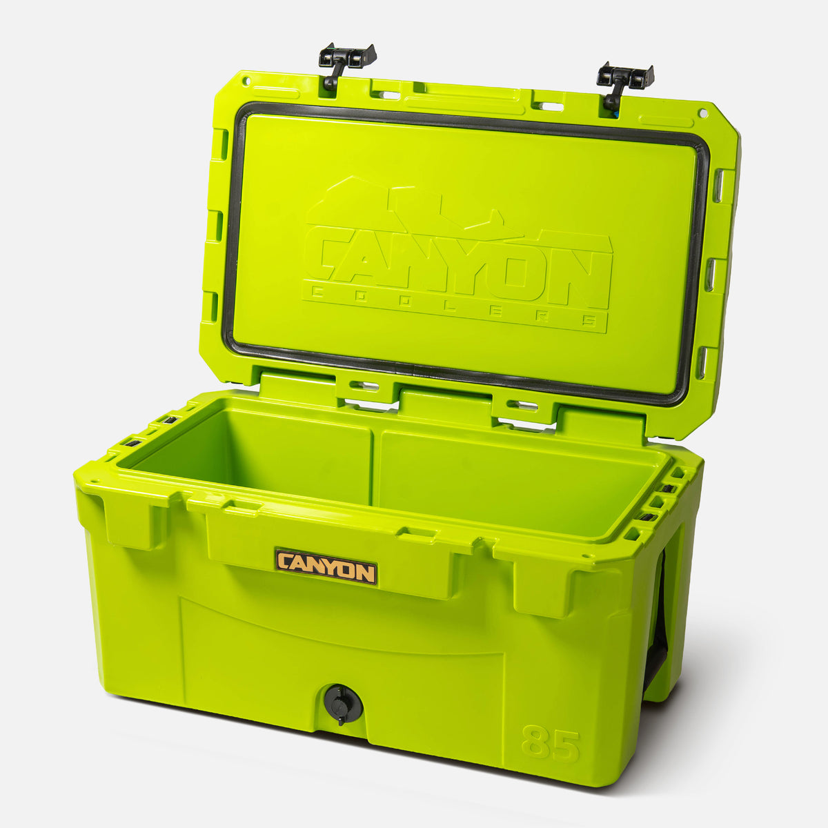 PRO 85 Quart Cooler Multi-day PRO85LG_Perspective_Open