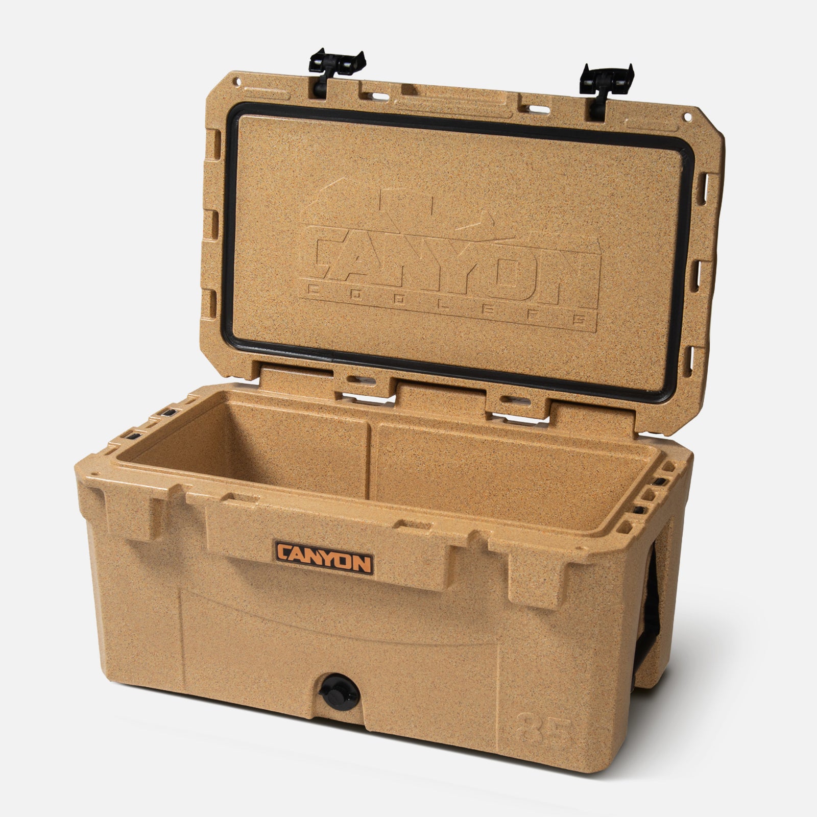 PRO 85 Quart Cooler Sandstone Multi-day PRO85S_Closed