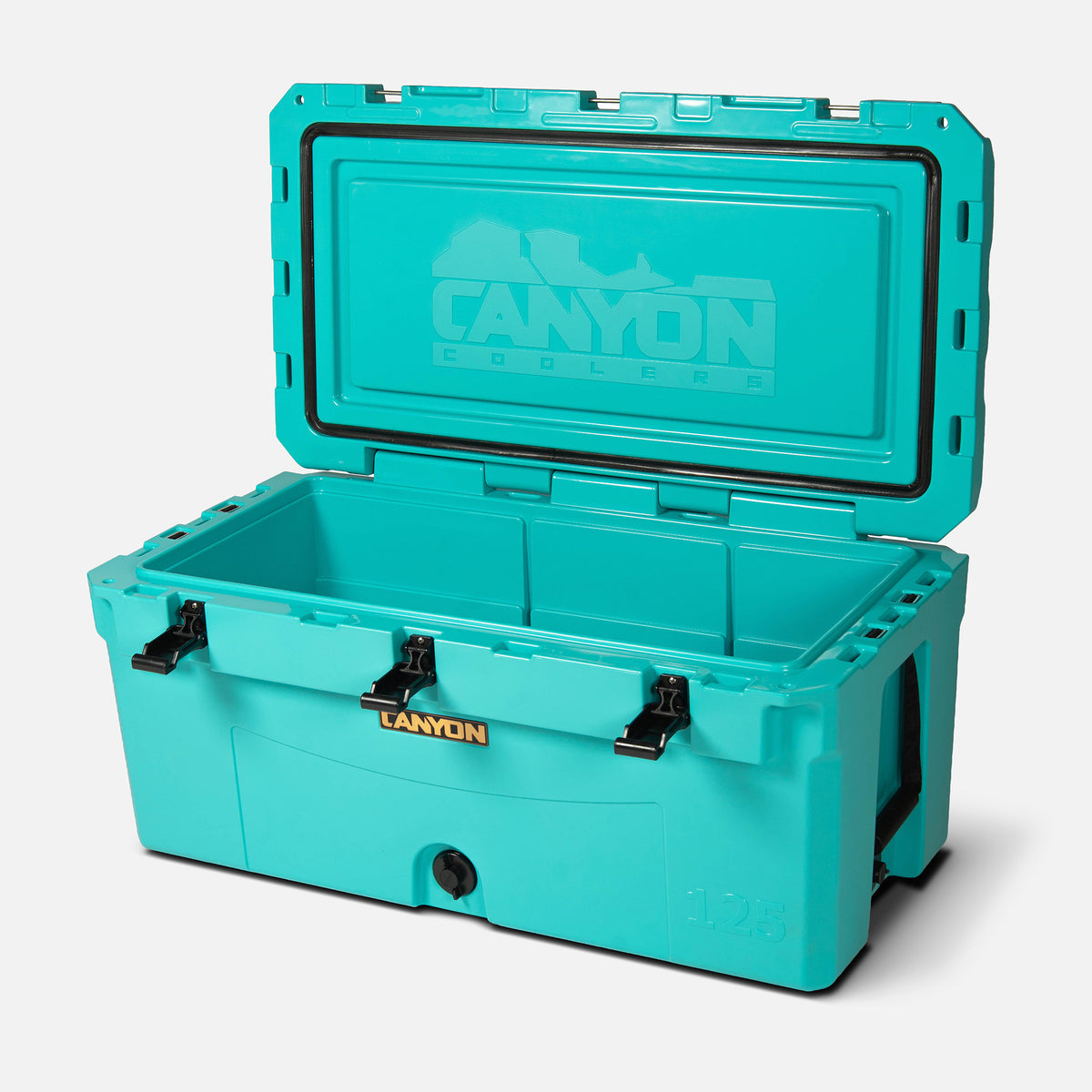 Prospector 125 Quart Cooler Multi-day Prospector125HB_Perspective_Open