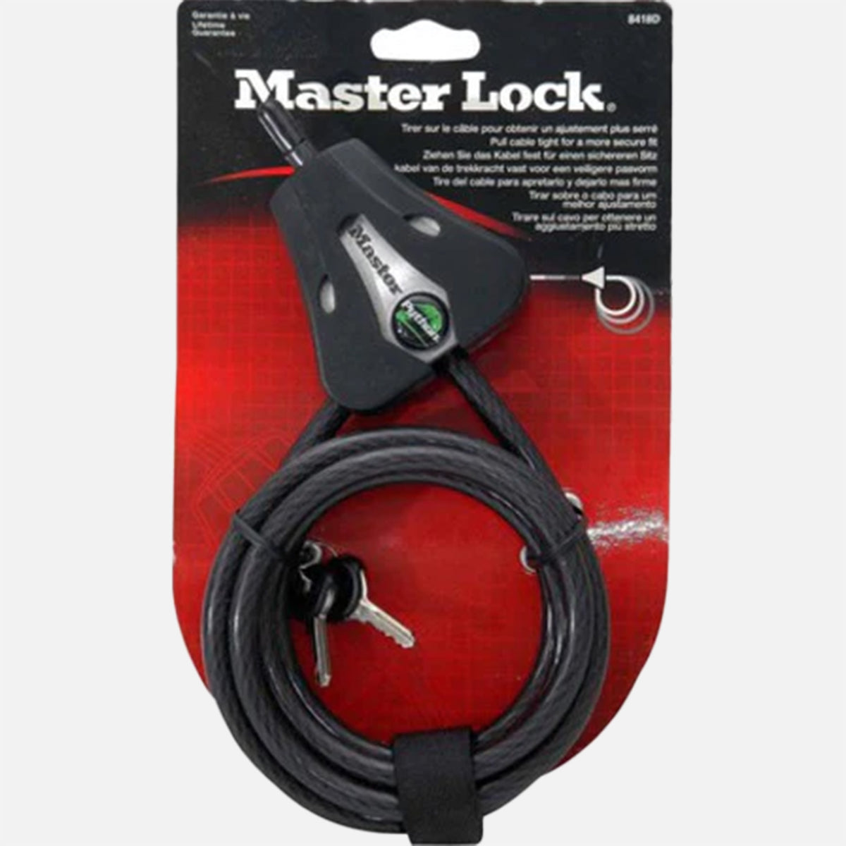 MasterLock Python Adjustable Cable lock