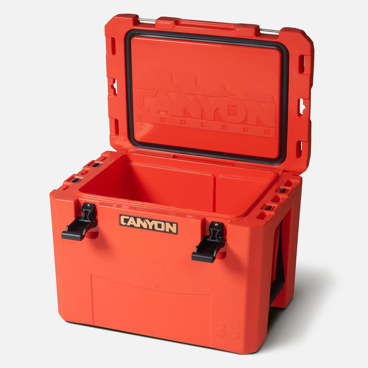 Outfitter 35qt V2 Cooler Weekend X35NGR_Open_a17f7dec-09be-4130-b950-ba8e7e40db49