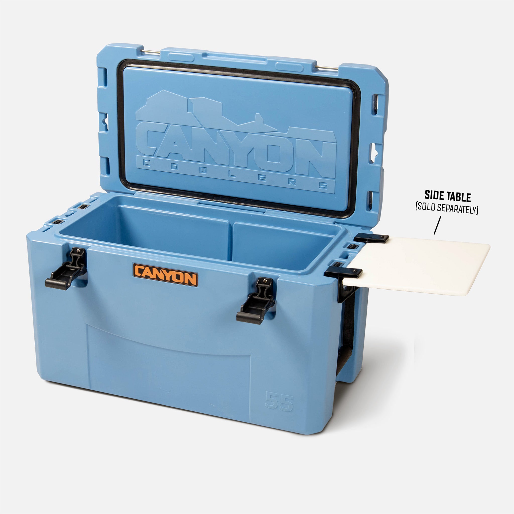 ☆送料無料 キャニオンクーラーズ アウトフィッター55QT TTER55 858 X55SB-V2_OpenTablewText_5000x.