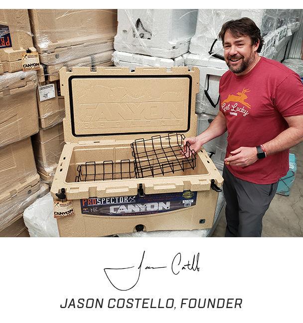 Prospector 100 qt cooler