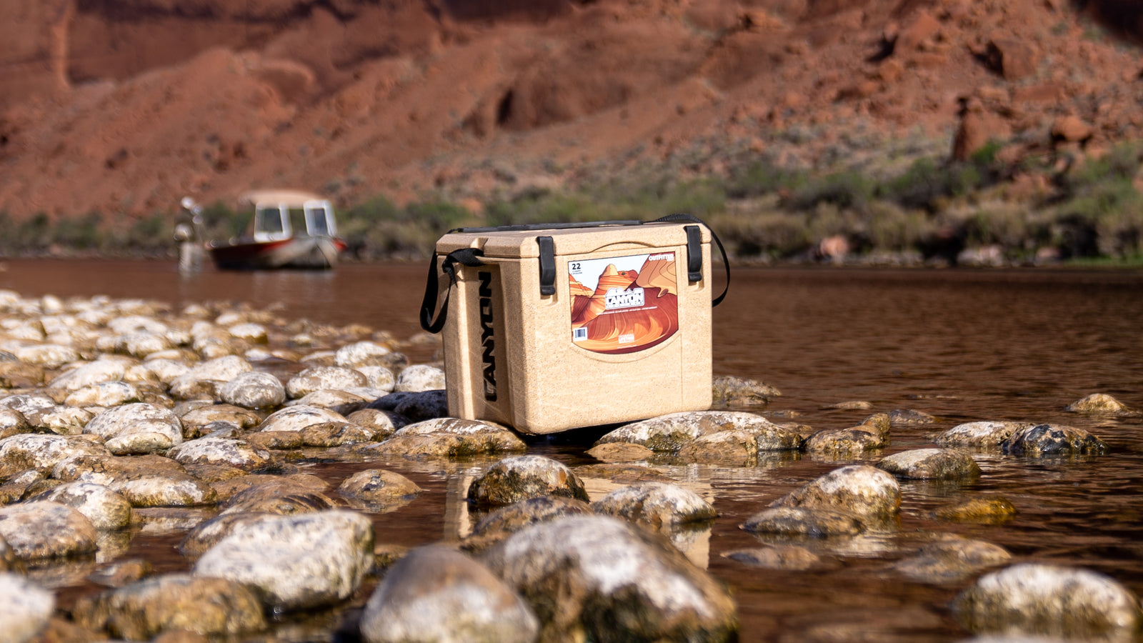 Kayak Cooler™  A Rugged Roto-Molded Insulated Cooler