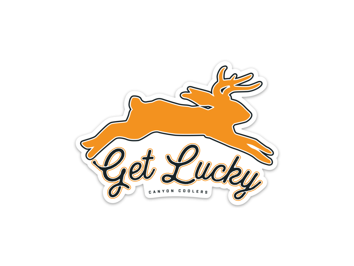 Get Lucky Sticker cnyn-lucky