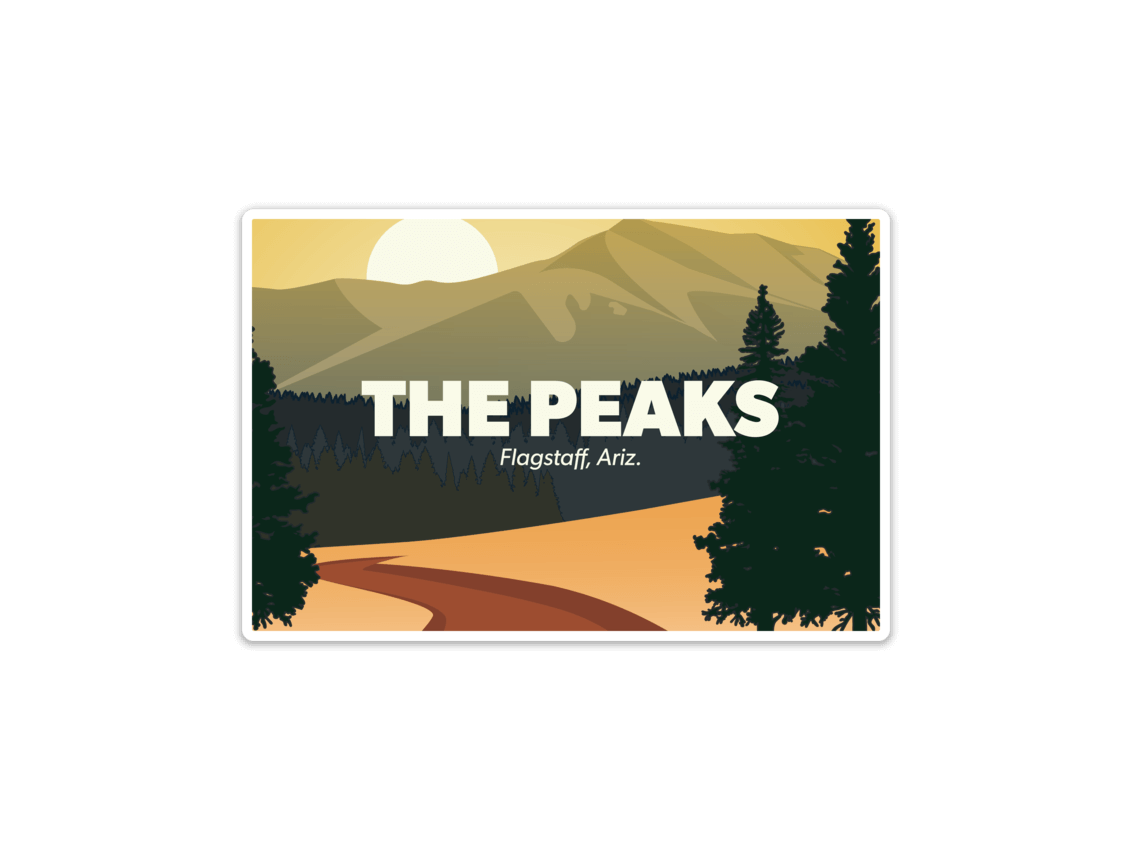 The Peaks Sticker cnyn-peaks